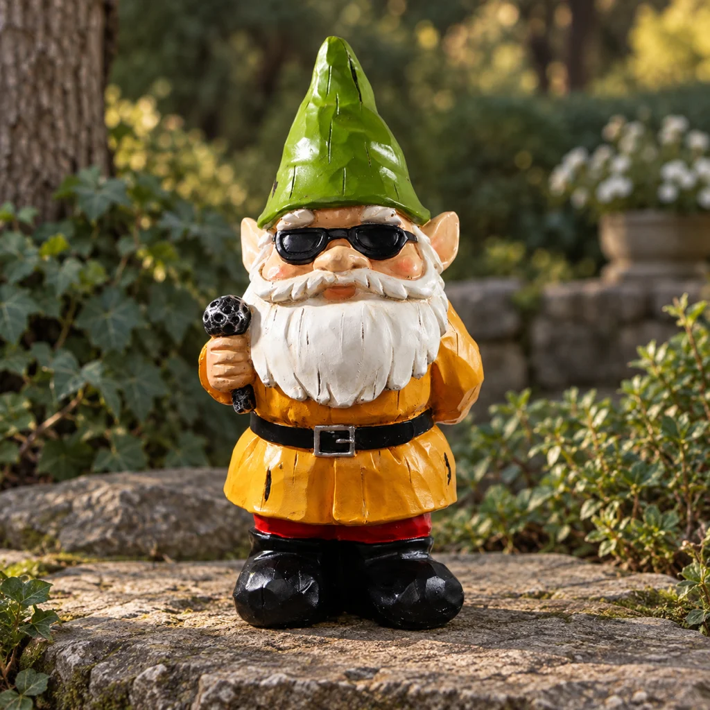 Wie zeichnet man einen Gartenzwerg?