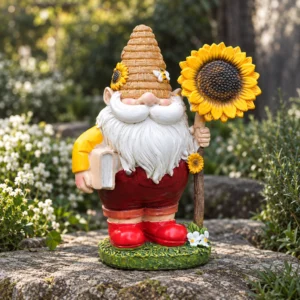 Gartenzwerg als Gärtner