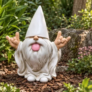 Rock-and-Roll-Gartenzwerg