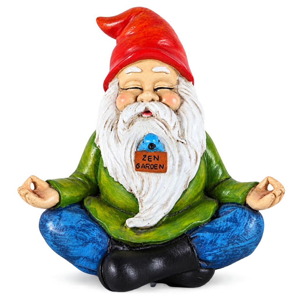 Zen-Gartenzwerg, Produktansicht