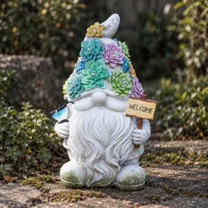 Gartenzwerg | Blau leuchtend