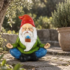 Zen-Gartenzwerg