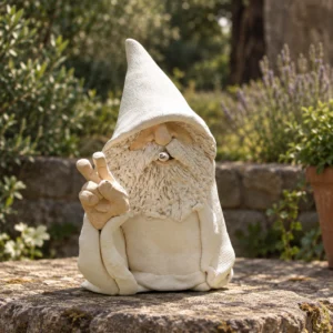 Gartenzwerg mit Joint