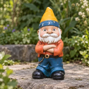 Gartenzwerg in menschlicher Gestalt