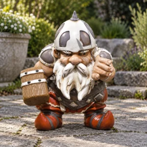 Wikinger-Gartenzwerg