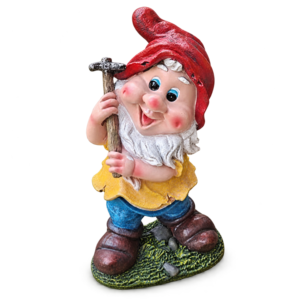 Gartenzwerg Griesgram, Produktansicht