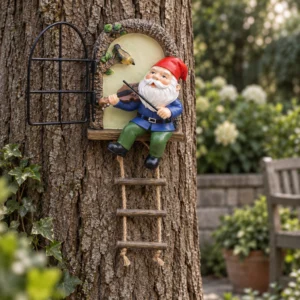 Gartenzwerg mit Geige
