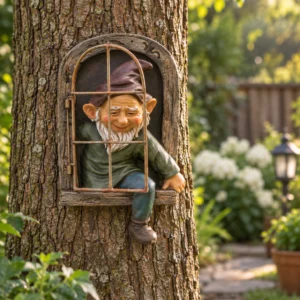 Ausgefallener Gartenzwerg