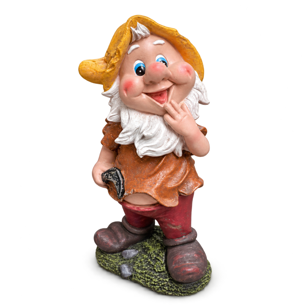 Schüchterner Gartenzwerg, Produktansicht